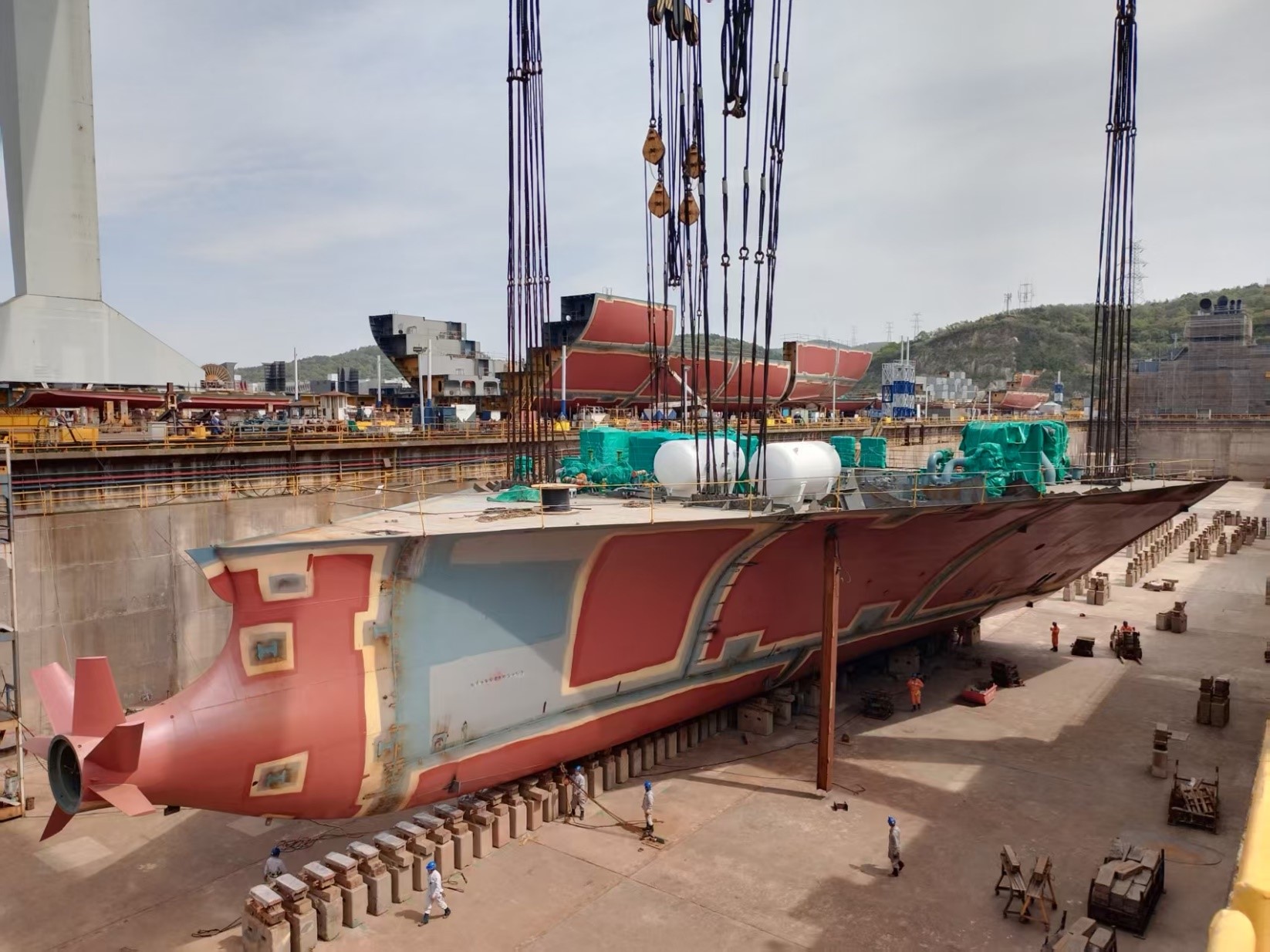 常石造船中國基地，以全球首艘甲醇燃料 5900TEU 型集裝箱運(yùn)輸船挑戰(zhàn)嶄新的未來